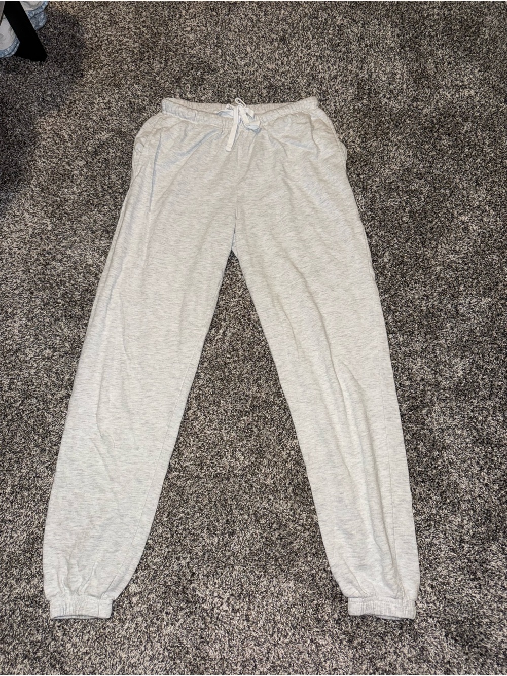 Light Gray Garage Jogger Sweatpants